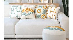 Sunny All Day Punch Puf & Kırlent Takımı