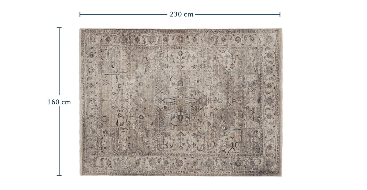 Terra Vintage Desenli Halı - 160 x 230