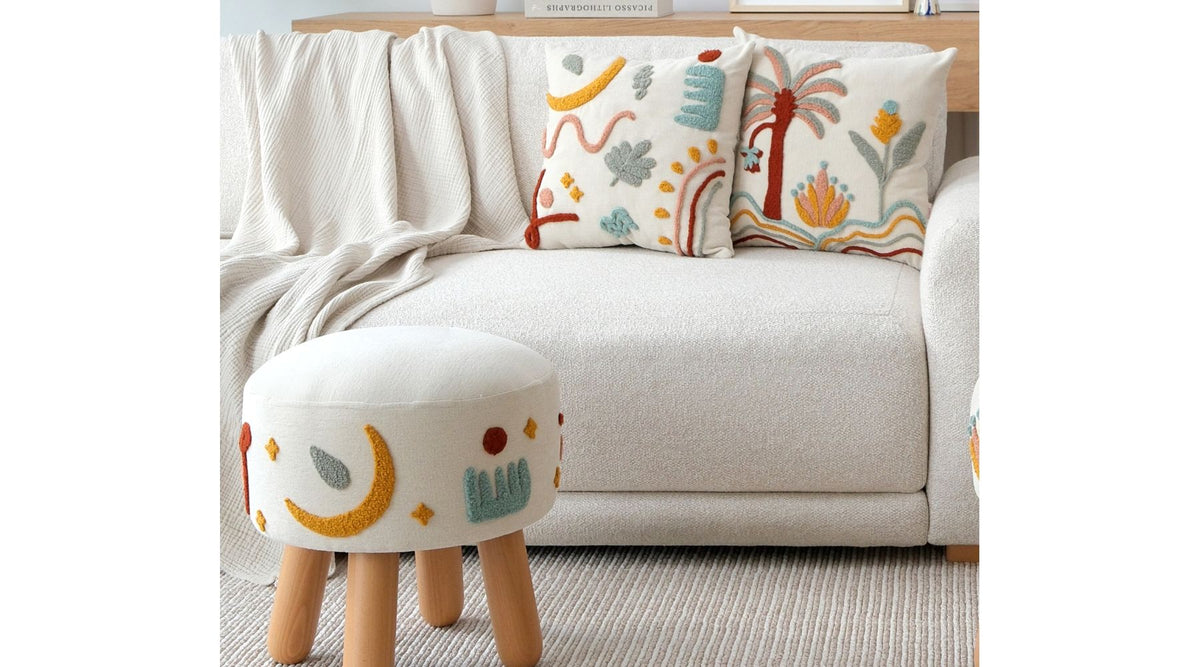 Tropical Icon Punch Puf & Kırlent takımı