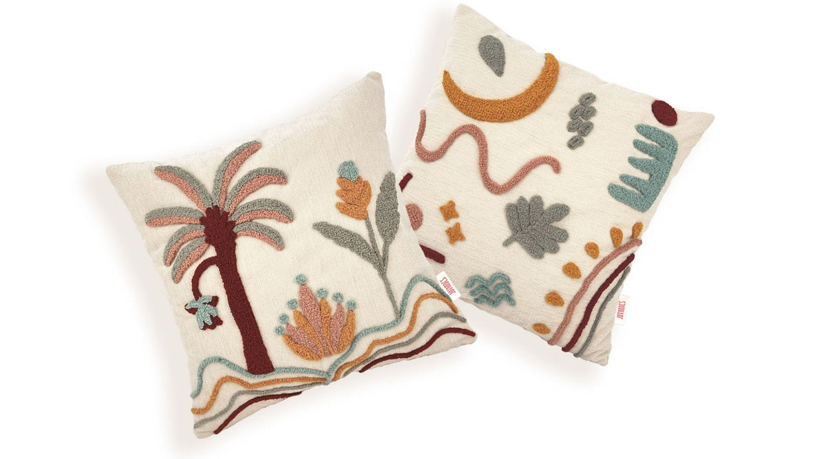 Tropical Icon Punch Puf & Kırlent takımı