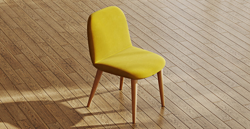 Lyno 77x140 Açılır Yemek Masası Takımı (Roa Bench & 4 Venn Sandalye) - Kadife