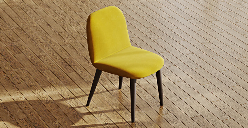Lyno 77x140 Açılır Yemek Masası Takımı (Roa Bench & 4 Venn Sandalye) - Kadife