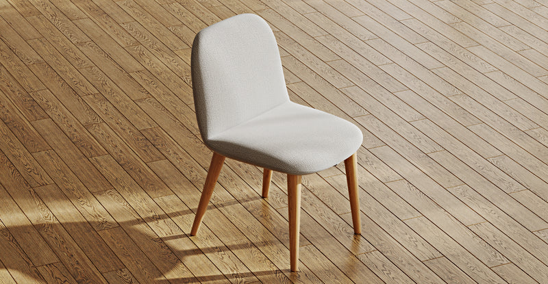 Lyno 77x140 Sabit Yemek Masası Takımı (Roa Bench & 2 Venn Sandalye) - Doğal Doku