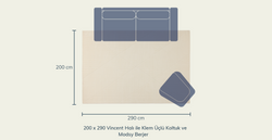 Vincent Yumuşak Halı - 200 x 290