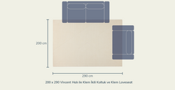 Vincent Yumuşak Halı - 200 x 290