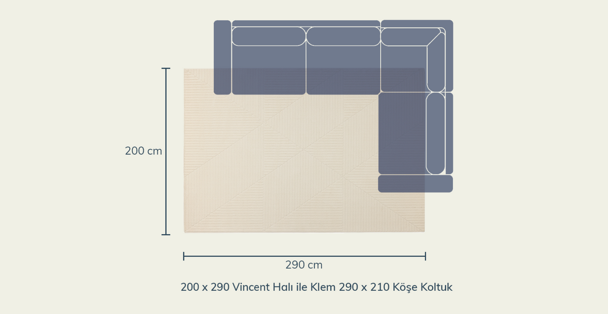 Vincent Yumuşak Halı - 200 x 290