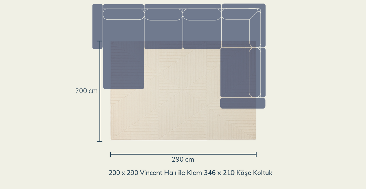 Vincent Yumuşak Halı - 200 x 290