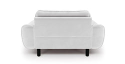 Klem Loveseat Silindir Ahşap Ayak - Kadife