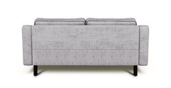 Klem Slim İkili Koltuk Silindir Ahşap Ayak - Fitilli Kadife