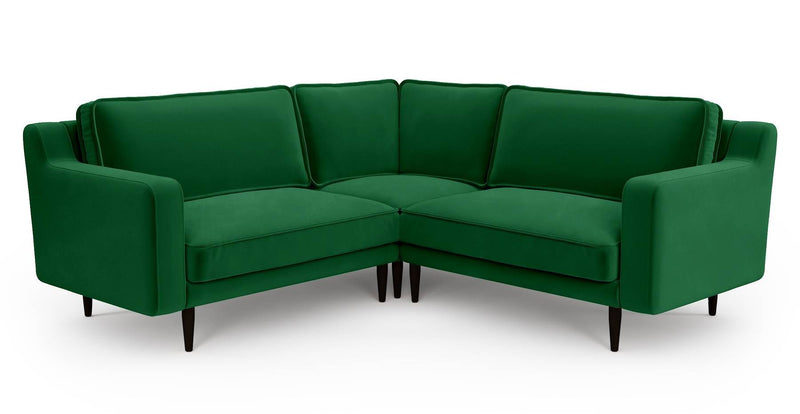 Klem Slim 203 x 203 Köşe Ahşap Ayak - Kadife