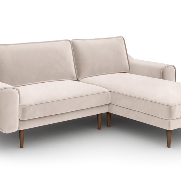 Klem 226 x 171 Köşe Ahşap Ayak - Kadife | Normod