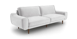 Klem Üçlü Koltuk Large Ahşap Ayak - Kadife