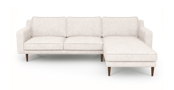 Klem Slim 266 x 171 Köşe Ahşap Ayak - Fitilli Kadife