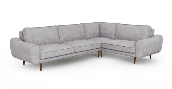 Klem 210 x 290 Köşe Ahşap Ayak - Fitilli Kadife