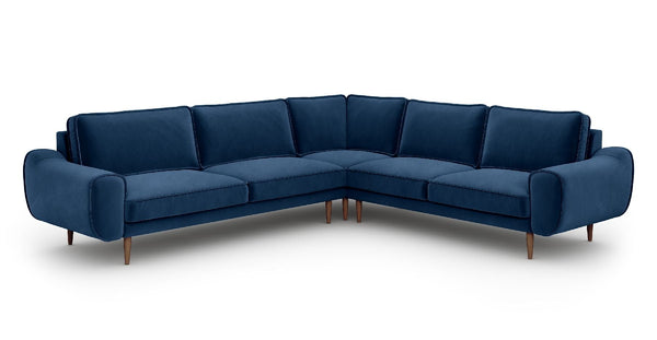 Klem 290 x 264 Köşe Ahşap Ayak - Kadife