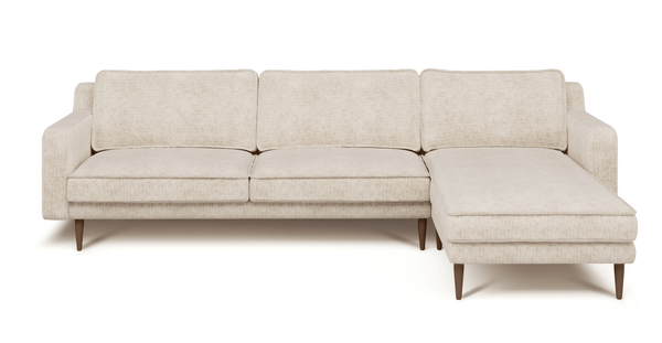 Klem Slim 292 x 171 Köşe Ahşap Ayak - Doğal Doku