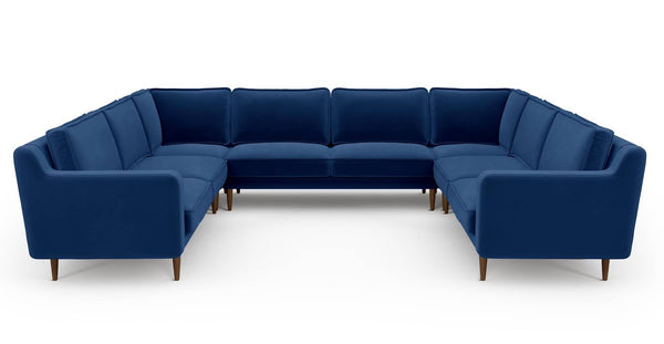 Klem Slim 283 x 330 x 283 Köşe Ahşap Ayak - Kadife