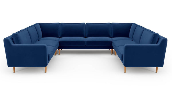 Klem Slim 283 x 330 x 283 Köşe Ahşap Ayak - Kadife