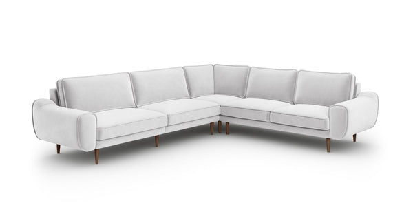 Klem 310 x 264 Köşe Ahşap Ayak - Kadife