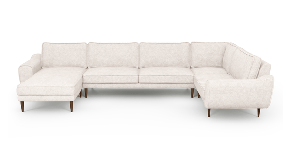 Klem 372 x 210 Köşe Ahşap Ayak - Fitilli Kadife