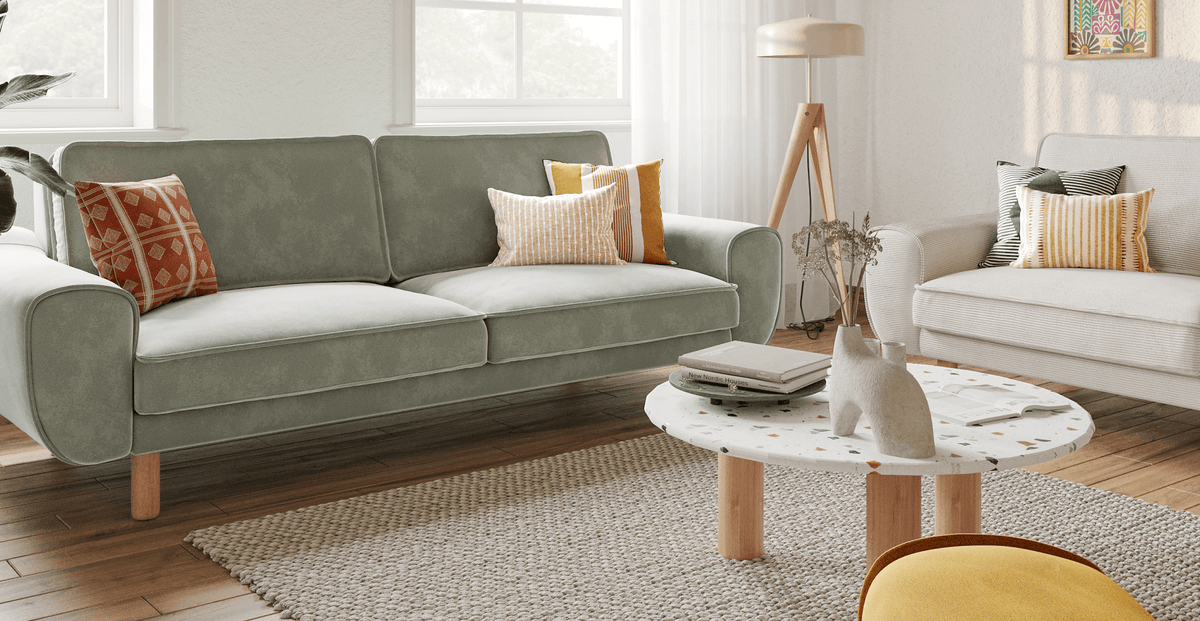 Klem Kemik Çağla Yeşili Hardal Koltuk Takımı - Normod