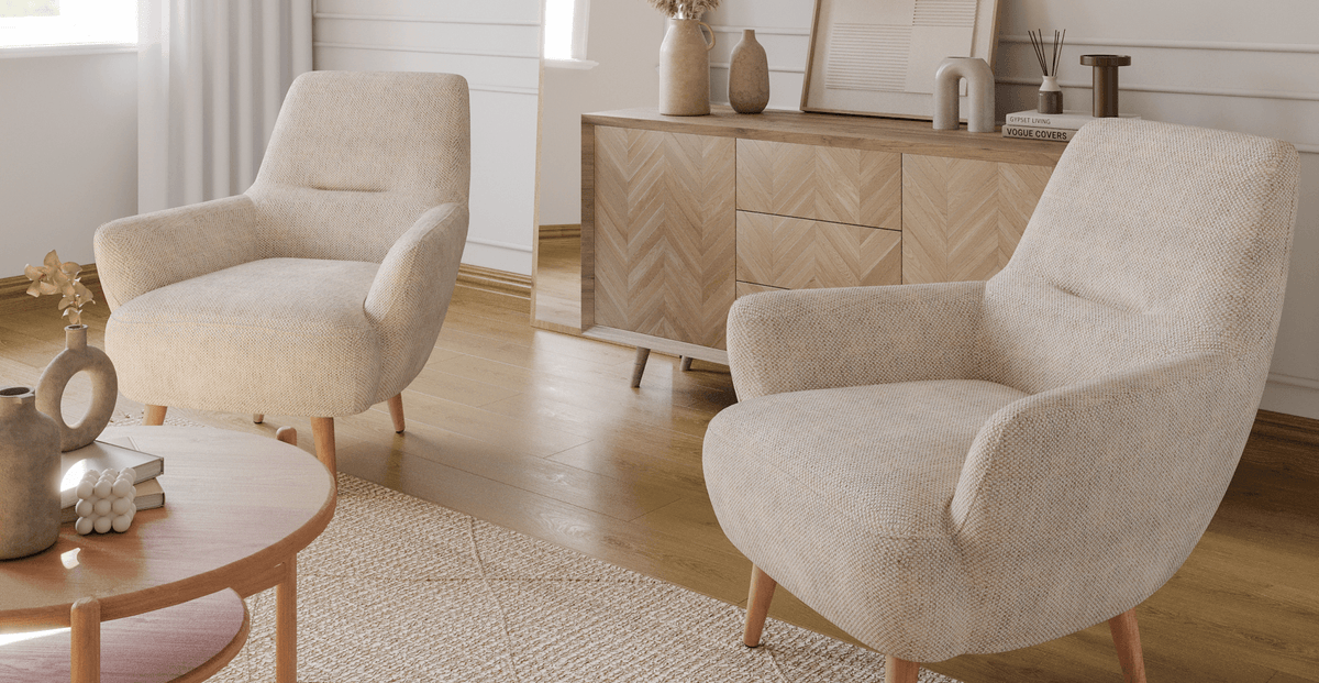 Klem Fildişi Köşe Berjer Koltuk Takımı - Normod