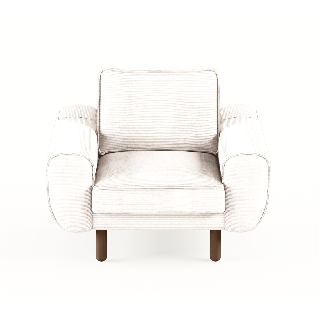 Kumaş: Fitilli Kadife - Renk: Kemik - Normod