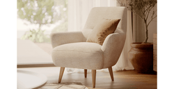 Klem Fildişi Köşe Berjer Koltuk Takımı - Normod