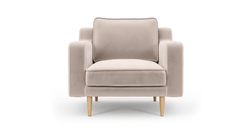 Klem Üçlü ve Klem Slim Tekli Koltuk Takımı - Kadife