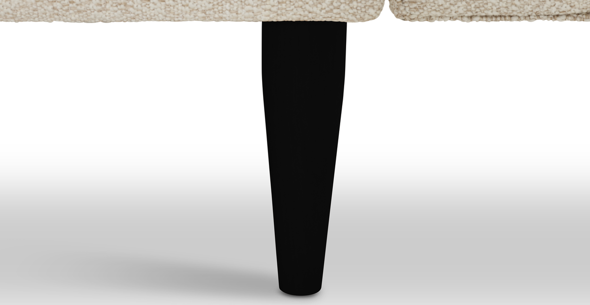 Klem Tekli Koltuk Ahşap Ayak - Bukle