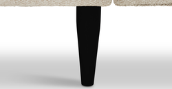 Klem Tekli Koltuk Ahşap Ayak - Bukle