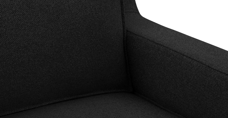 Klem Slim Tekli Koltuk Large Ahşap Ayak - Bukle