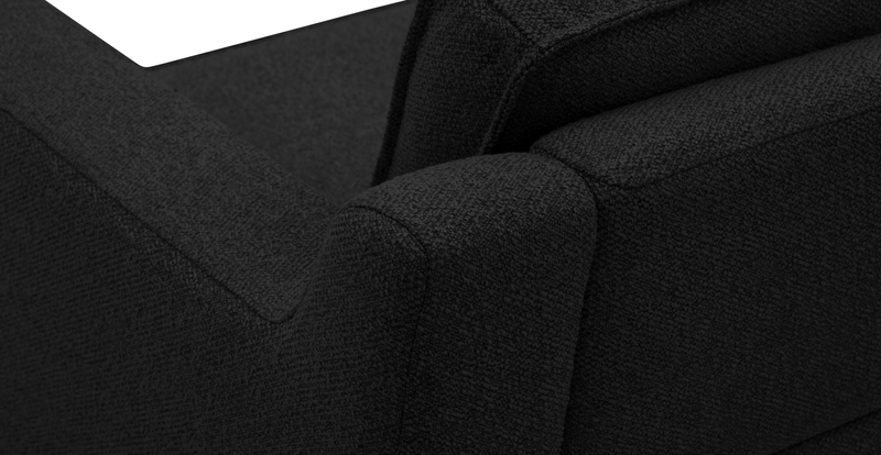 Klem Slim Tekli Koltuk Silindir Ahşap Ayak - Bukle