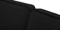 Klem İkili Koltuk Ahşap Ayak - Bukle