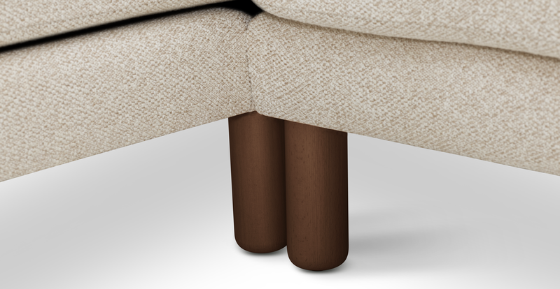 Klem 280 x 171 Köşe Silindir Ahşap Ayak - Bukle