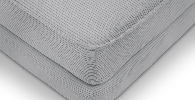 Klem 357 x 171 Köşe Ahşap Ayak - Fitilli Kadife