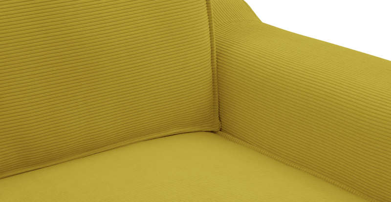 Klem 357 x 171 Köşe Ahşap Ayak - Fitilli Kadife