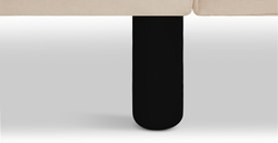 Klem Loveseat Silindir Ahşap Ayak - Kadife