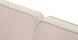 Klem Üçlü Koltuk Large Ahşap Ayak - Kadife