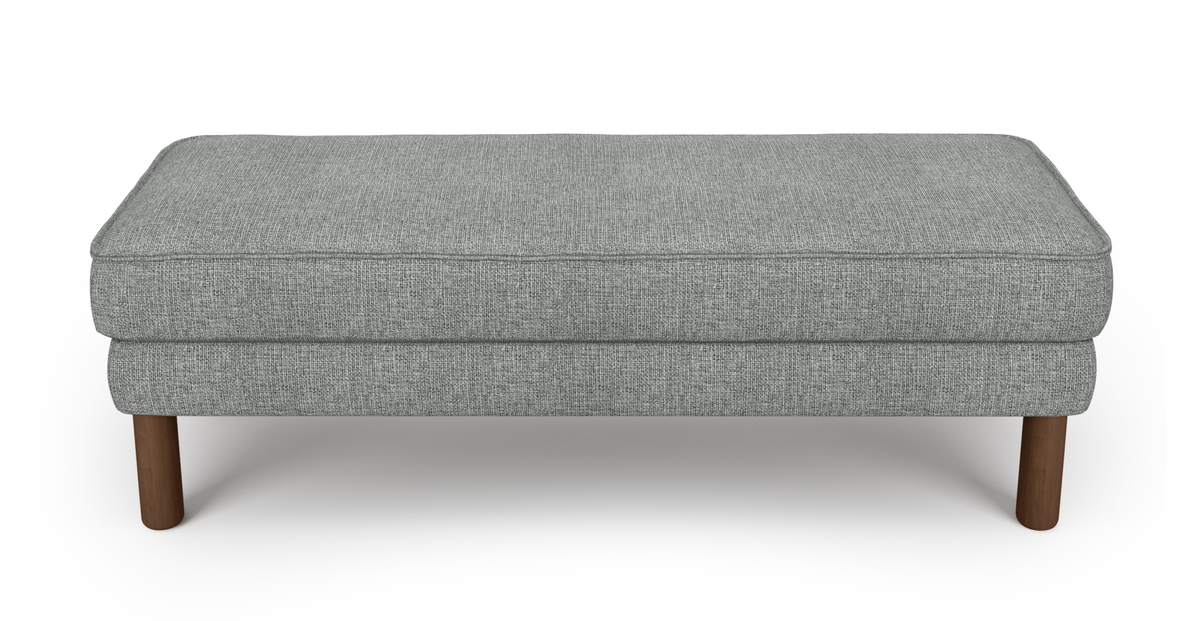 Klem Bench Silindir Ahşap Ayak - Keten