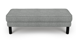 Klem Bench Silindir Ahşap Ayak - Keten