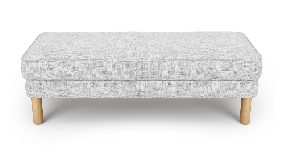 Klem Bench Silindir Ahşap Ayak - Keten