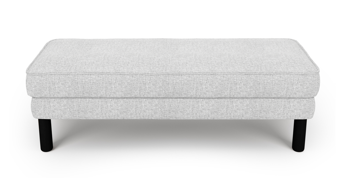 Klem Bench Silindir Ahşap Ayak - Keten