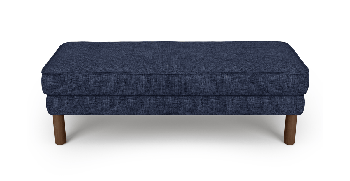 Klem Bench Silindir Ahşap Ayak - Keten