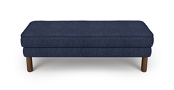 Klem Bench Silindir Ahşap Ayak - Keten