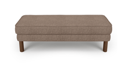 Klem Bench Silindir Ahşap Ayak - Keten