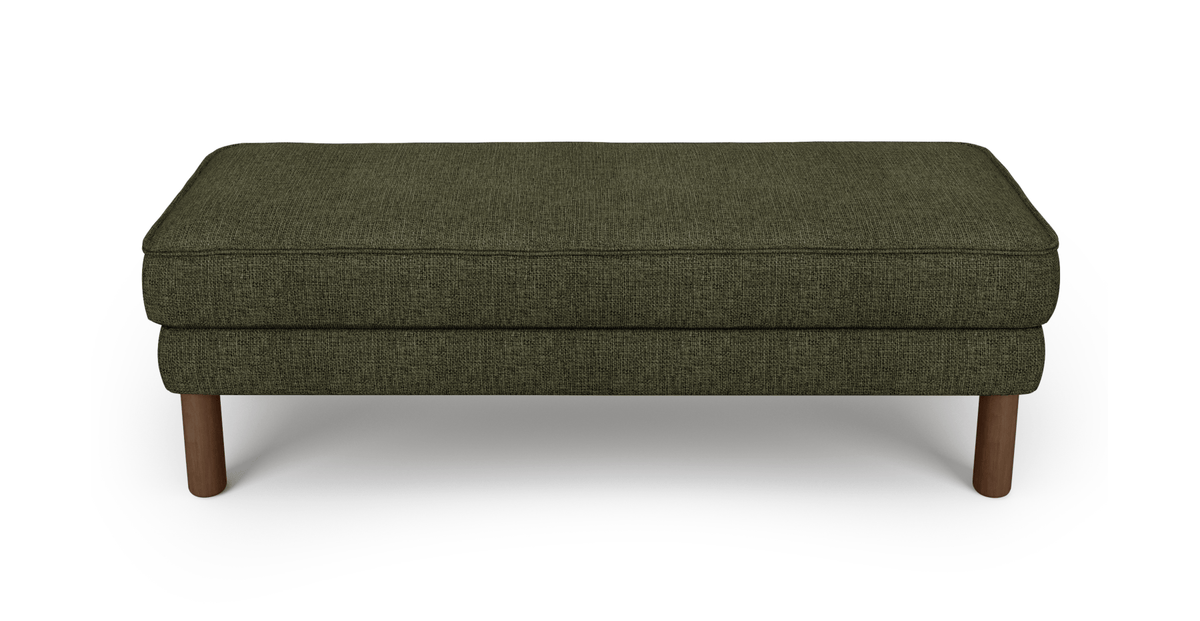 Klem Bench Silindir Ahşap Ayak - Keten