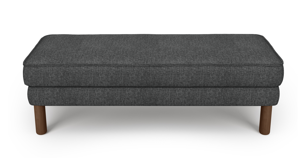 Klem Bench Silindir Ahşap Ayak - Keten