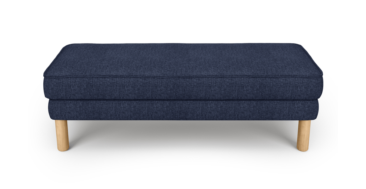 Klem Bench Silindir Ahşap Ayak - Keten