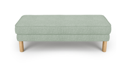 Klem Bench Silindir Ahşap Ayak - Keten